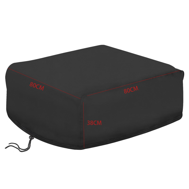 Lauko Oksfordo audinio kempingo stogo oro kondicionieriaus uždangalas, RV stogo oro kondicionieriaus apsauginis uždangalas, atsparus saulei, atsparus lietui, dulkėms