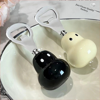 Ανοιχτήρι μπουκαλιών Pear Smiley Κεραμικό φορητό ανοιχτήρι Χαριτωμένο ανοιχτήρι μπουκαλιών κρασιού Μπουκάλι μπύρας