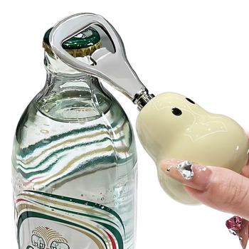 Ανοιχτήρι μπουκαλιών Pear Smiley Κεραμικό φορητό ανοιχτήρι Χαριτωμένο ανοιχτήρι μπουκαλιών κρασιού Μπουκάλι μπύρας