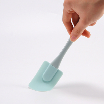 Silikoninis grandiklis kremui, mažas aliejaus teptukas, „pasidaryk pats“ kepimo grandiklis, 3 dalių rinkinys, buitinis silikoninis kremo grandiklis kepimo įrankis