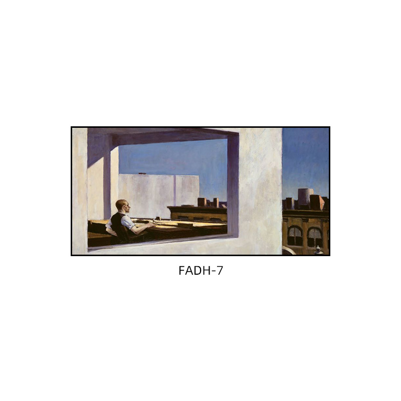 Edward Hope`i Ööreisija Dekoratiivmaal Baari taust Seinale riputatav maal Nighthawk Art Õlimaal Elutoa Vintage Murals