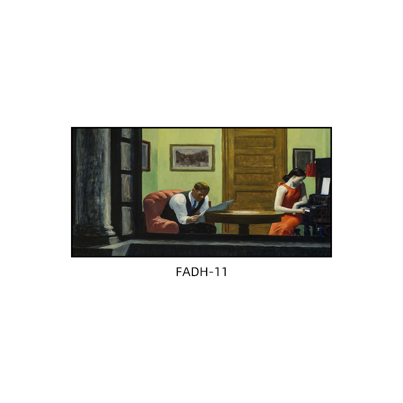 Edward Hope`i Ööreisija Dekoratiivmaal Baari taust Seinale riputatav maal Nighthawk Art Õlimaal Elutoa Vintage Murals