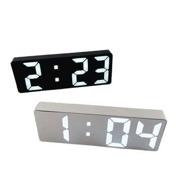 Ceas cu oglindă, ceas cu alarmă, ceas inteligent, mut, monitor de timp, dormitor, ceas electronic digital, decorare desktop