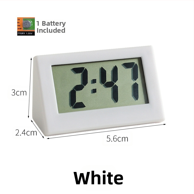 Ceas cu oglindă, ceas cu alarmă, ceas inteligent, mut, monitor de timp, dormitor, ceas electronic digital, decorare desktop