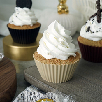Silikonski kalup za torte Mafen, kalup za pećnicu na visokoj temperaturi, kalup za pečenje rižinih kolača i čokolade, 18 kalupa