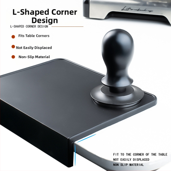 Itaalia baari kohvimasina puudrimatt silikoonist libisemiskindel lameda nurgaga puudrivasara hoiupadi riidest puudrimatt