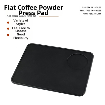 Itaalia baari kohvimasina puudrimatt silikoonist libisemiskindel lameda nurgaga puudrivasara hoiupadi riidest puudrimatt
