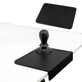 Itaalia baari kohvimasina puudrimatt silikoonist libisemiskindel lameda nurgaga puudrivasara hoiupadi riidest puudrimatt