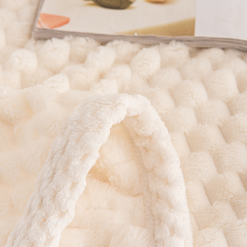 Κουβέρτα καναπέ-υπνάκι Coral Velvet Κάλυμμα σάλι γραφείου Κουβέρτα πολυλειτουργική με βελούδο και κουνέλι
