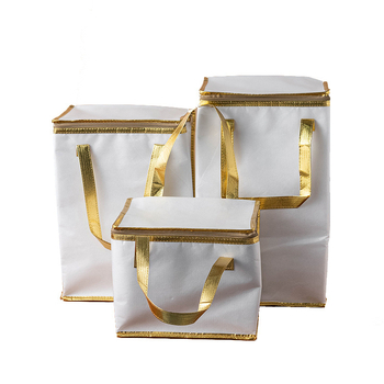 Τσάντα μόνωσης κέικ, ειδική τσάντα ψύξης για πακέτο, τσάντα χειρός, τσάντα παράδοσης από παχύρρευστο μη υφασμένο αλουμινόχαρτο, μικρή και μεγάλη συσκευασία
