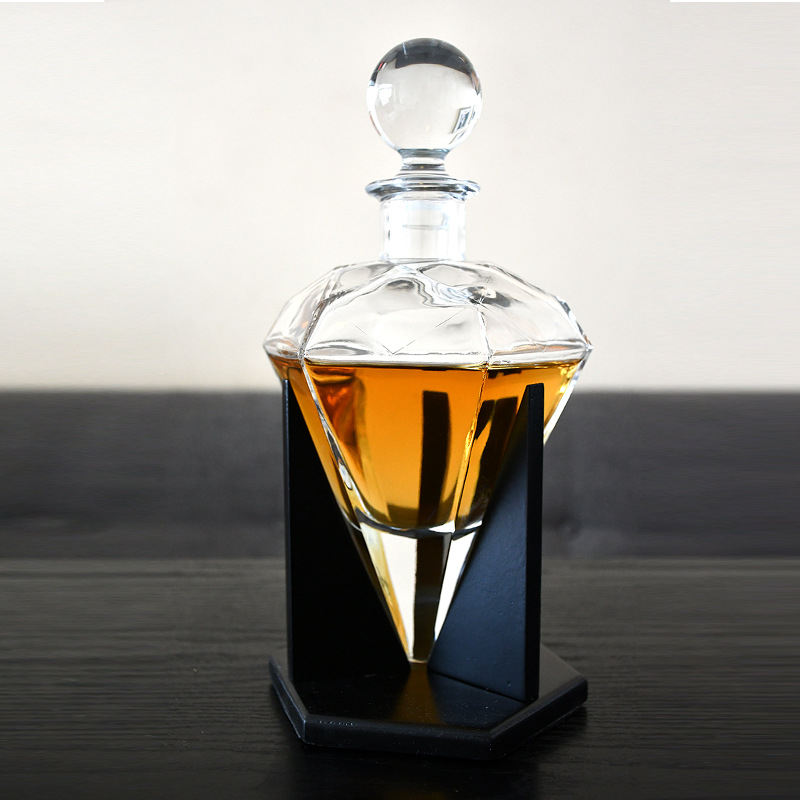 Amazoni piiriülene kristallklaasist viskiveinipudel, veinipudel, veinidekanter, veinipudel, veiniklaaside komplekt