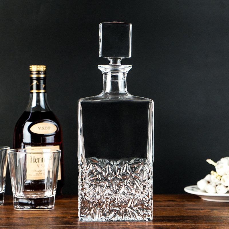 Amazoni piiriülene kristallklaasist viskiveinipudel, veinipudel, veinidekanter, veinipudel, veiniklaaside komplekt