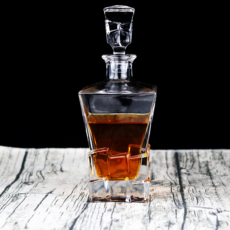 Amazoni piiriülene kristallklaasist viskiveinipudel, veinipudel, veinidekanter, veinipudel, veiniklaaside komplekt