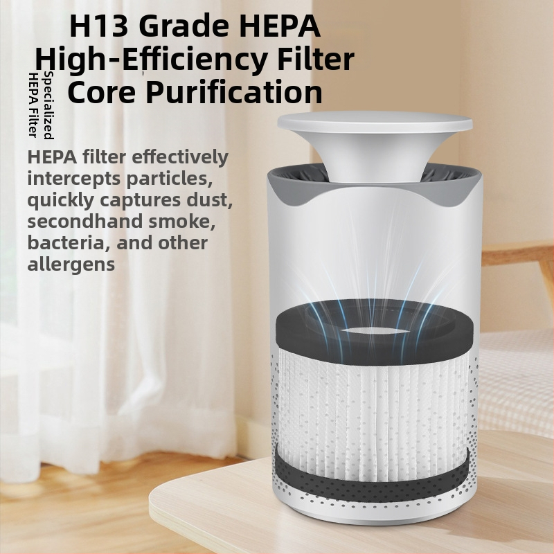 Nová domáca čistička vzduchu typu dva v jednom pre vnútorné stolové počítače, ako aj pre formaldehyd a pre dym, ako aj pre cezhraničnú čističku stolových lámp