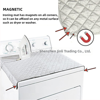 Οικιακό χαλάκι σιδερώματος με επικάλυψη ασημιού, πτυσσόμενο φορητό χαλάκι σιδερώματος ανθεκτικό σε υψηλές θερμοκρασίες, φαρδύ χαλάκι εναλλακτικής θέρμανσης, ανθεκτικό στη θερμότητα χαλάκι