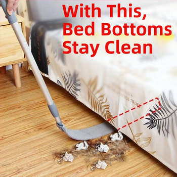 Lovos dugno valymo artefaktas buitinis dulkių šluostė tarpų valymas naujas teleskopinis strypas itin plonas šluostė elektrostatinis nusodintuvas