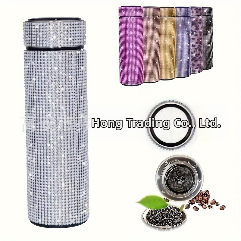 480 мл Cross Border American Diamond термос двойна права чаша за кафе, чай, плодов сок, коледен подарък