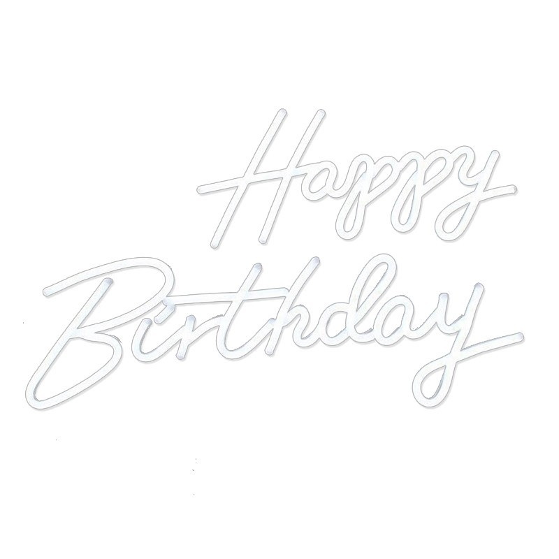 Individualizuotos akrilo led atmosferos kambario parduotuvės dekoravimas neoninis gimtadienio pasiūlymas šviečianti reklaminė fono lenta