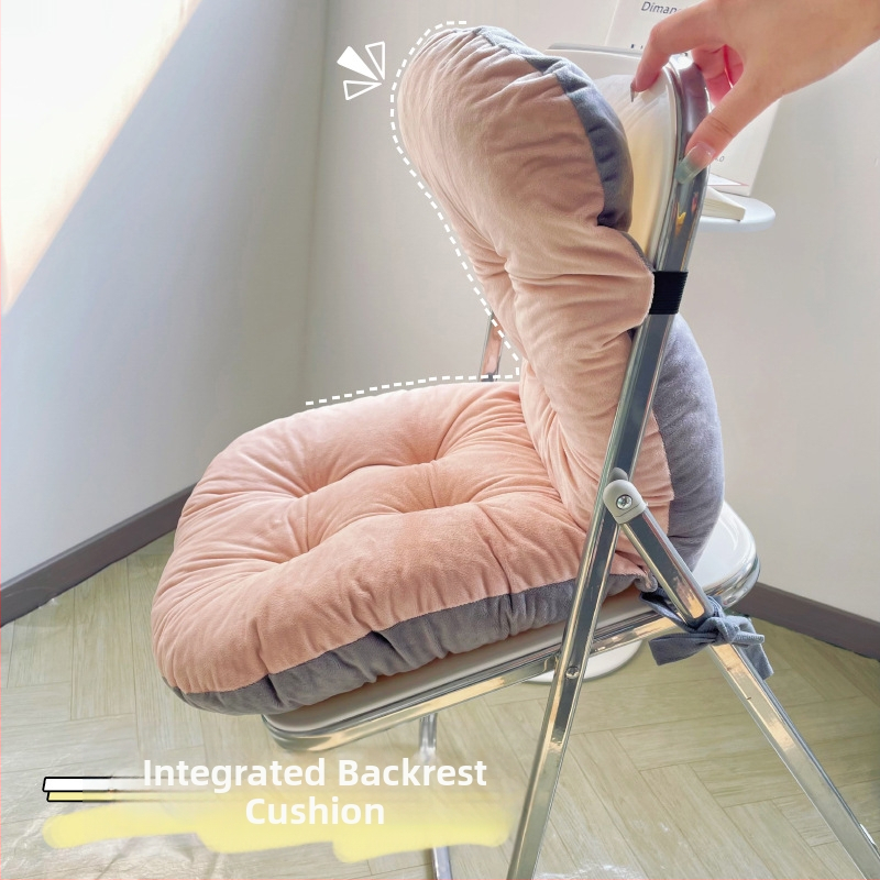 Зимна студентска възглавница за седалка, плътен цвят, еднокомпонентна възглавница за заседнал офис стол, възглавница за трапезарен стол, възглавница за дупе, фабрика за търговия на едро