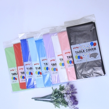 Kasdienės vienkartinės staltiesės, paprastos spalvos, įvairios pasirenkamos vandeniui atsparios, aliejui atsparios plastikinės staltiesės, šventinės dekoracijos