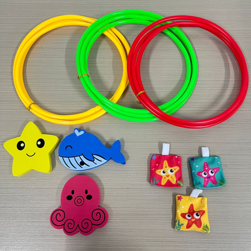 Határokon átnyúló nyári búvárjáték gyerekeknek úszómedence vízijáték sznorkelezés torpedó búvárbot drágakő kombinációs készlet