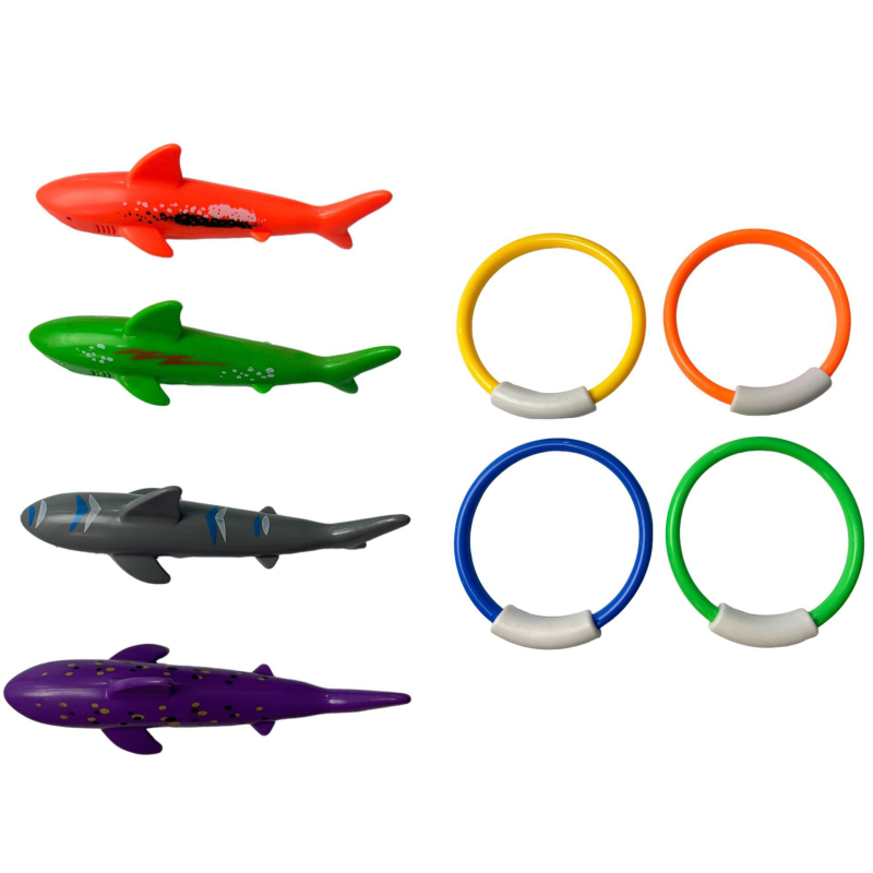 Határokon átnyúló nyári búvárjáték gyerekeknek úszómedence vízijáték sznorkelezés torpedó búvárbot drágakő kombinációs készlet