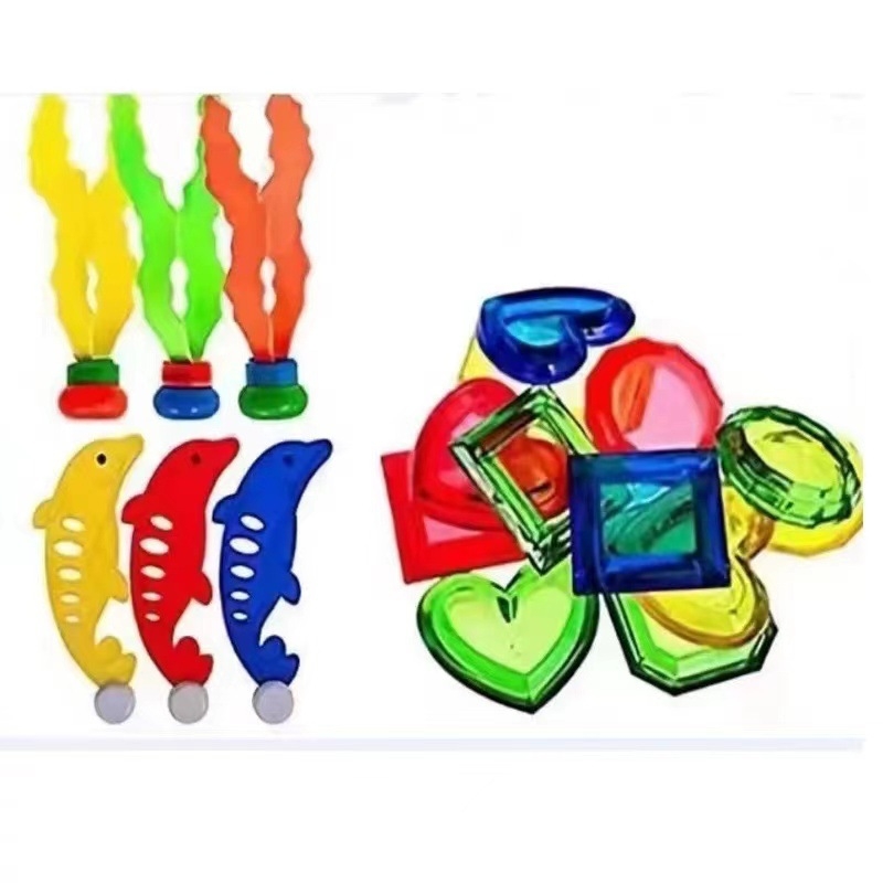 Határokon átnyúló nyári búvárjáték gyerekeknek úszómedence vízijáték sznorkelezés torpedó búvárbot drágakő kombinációs készlet