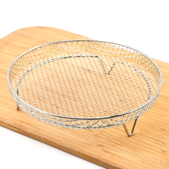 Didmeninė prekyba kepsninėmis, oro gruzdintuvėmis, apvaliomis kepsninėmis, skrebučių stovu, garinimo stovu, 304 nerūdijančio plieno dvigubo sluoksnio iešmelių stovu