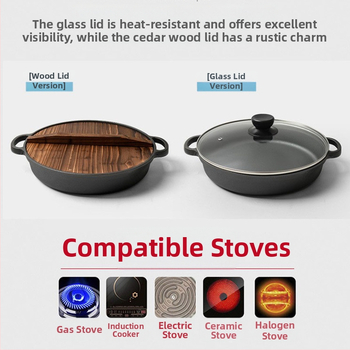 Malmist praepann Paksendatud malmist praepann Raudpann Induktsioonpliit Spetsiaalne gaasipliit Sobib Vanamoodsa Majapidamise Mittenakkuva Praepanni jaoks