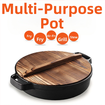 Malmist praepann Paksendatud malmist praepann Raudpann Induktsioonpliit Spetsiaalne gaasipliit Sobib Vanamoodsa Majapidamise Mittenakkuva Praepanni jaoks