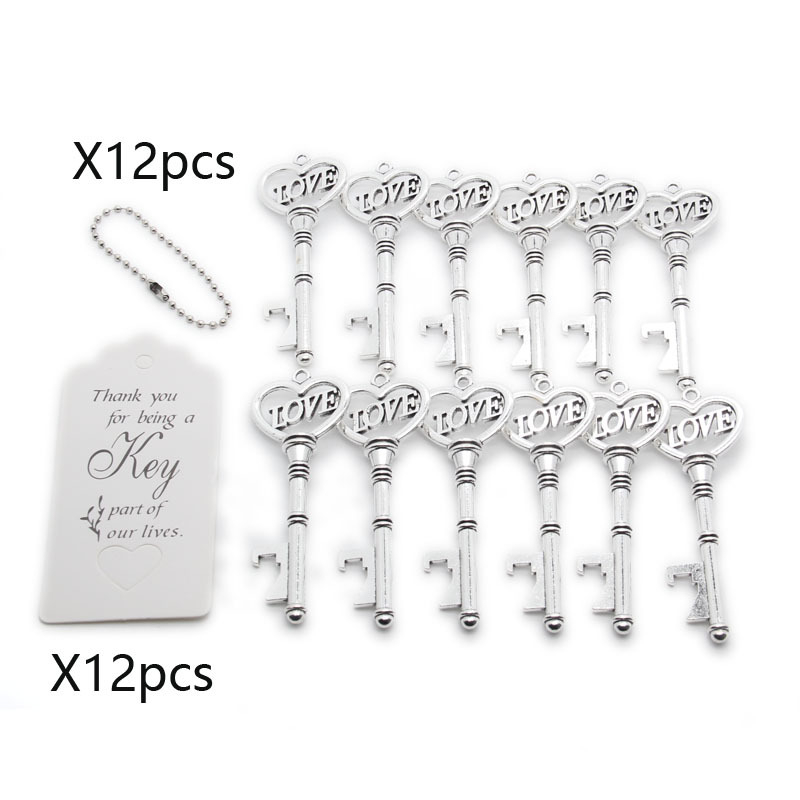 12 vnt. rinkinys vintažinio lydinio „MEILĖS“ butelių atidarytuvo raktų pakabukų „zakka“ raktų papuošalų aksesuarų papuošalų partija