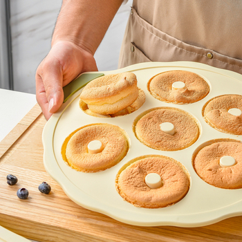 Φόρμα σιλικόνης για εύκολο ξεκαλούπωμα, φόρμα για κέικ, φόρμα για επιδόρπιο, παχύρρευστη ενισχυμένη μπορντούρα, φόρμα για ψωμί