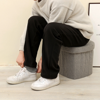 Πολυλειτουργικό σκαμπό αποθήκευσης από βελούδο σε σχήμα καρδιάς ροδάκινου, πτυσσόμενο σκαμπό αποθήκευσης, μπορεί να καθίσει, κουτί ειδικού σχήματος, βελούδινο κουτί αποθήκευσης παπουτσιών αρνιού, κουτί αποθήκευσης σκαμπό αλλαγής