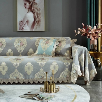 Нова кърпа за диван с дантела от 2025 г.