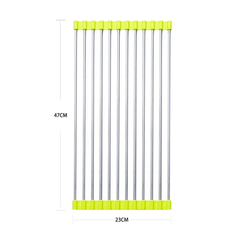 Roostevabast terasest äravoolurest, rull-katikukaussiriiul, kokkupandav kraanikauss, köögitarvikute hoiuriiul, köögiviljavee kontrollriiul