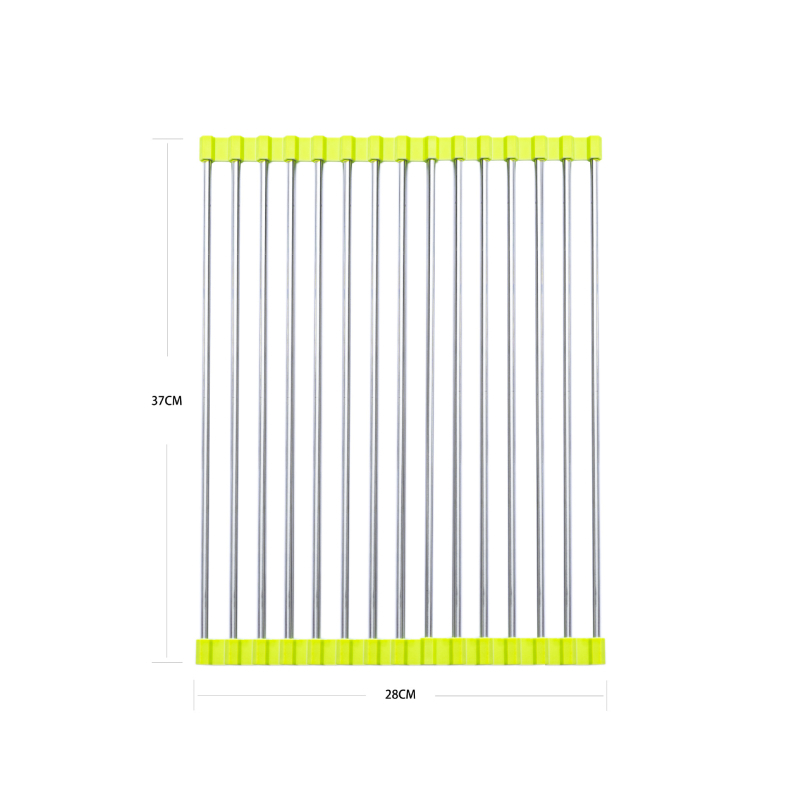 Roostevabast terasest äravoolurest, rull-katikukaussiriiul, kokkupandav kraanikauss, köögitarvikute hoiuriiul, köögiviljavee kontrollriiul