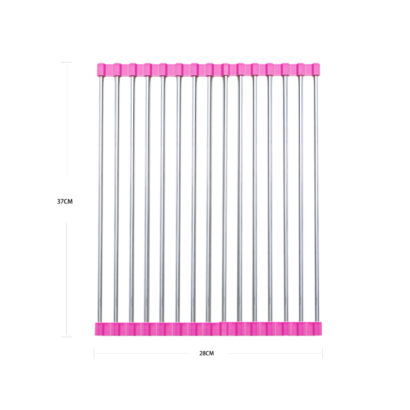 Roostevabast terasest äravoolurest, rull-katikukaussiriiul, kokkupandav kraanikauss, köögitarvikute hoiuriiul, köögiviljavee kontrollriiul