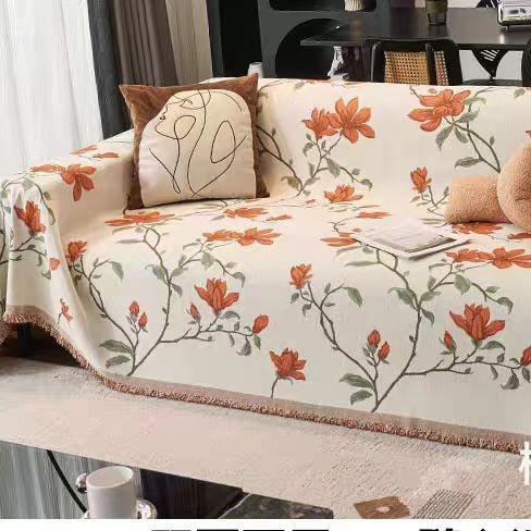 Šenilinis retro stiliaus vientisas sofos užvalkalas, tinkantis visiems metų laikams, pilnas padengimas, namų dekoras, lengvas prabangus stilius