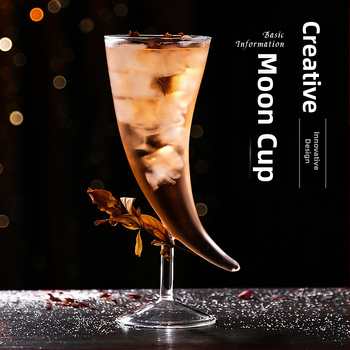 Mėnulio vyno taurė, kūrybinė taurė, vyno taurė, molekulinio rūkymo vyno taurė, personalizuota taurė, interneto šventės kokteilių taurė