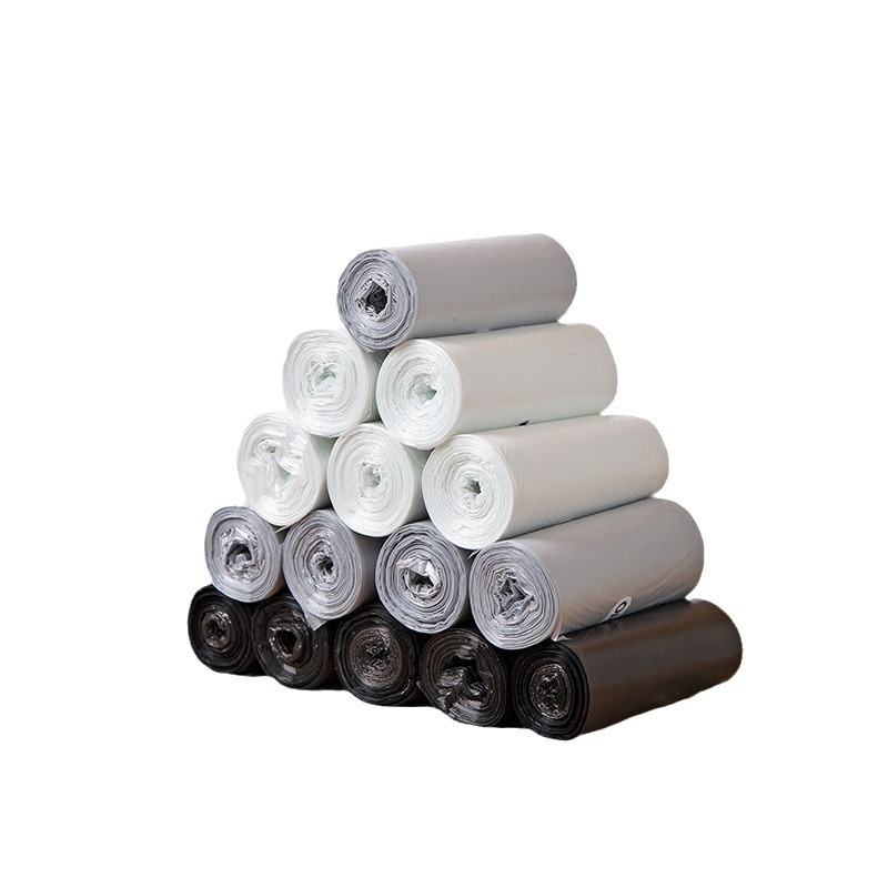 väikese suurusega prügikott paksendatud lameda suuga majapidamises kasutatav must kaasaskantav mini ühekordne prügikott Amazoni suur hulgimüük