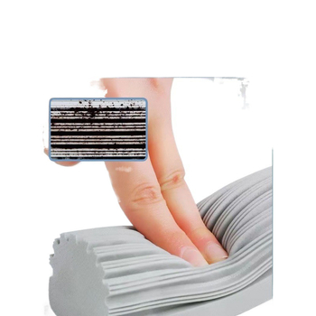 Πτυσσόμενη κεφαλή σφουγγαρίσματος με κεφαλή σφουγγαρίσματος γενικής χρήσης κεφαλή αντικατάστασης οικιακής σφουγγαρίστρας, απορροφητική στο νερό, χονδρική σφουγγαρίστρα από καουτσούκ βαμβακιού