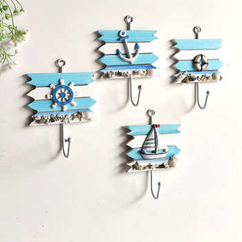 Gamyklinis reklaminis Viduržemio jūros regiono stiliaus kabliukas, vandenyno stiliaus namų aksesuarai, palto kabliukas, kūrybingas mažas kabliukas, geležinis kabliukas