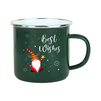 Jõuluemailiga tassi kinkekarbi teekann suure mahutavusega tilgakindel isiksus interneti kuulsuste kodune veetass kruus kinketass