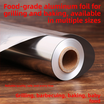 Tinfooliumahi majapidamistoidu tinfoolium alumiiniumfoolium grillküpsetuspann kaubanduslik õhufritüür küpsetamine Wang Xiaoxiang