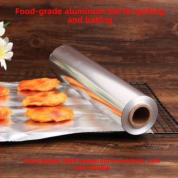 Tinfooliumahi majapidamistoidu tinfoolium alumiiniumfoolium grillküpsetuspann kaubanduslik õhufritüür küpsetamine Wang Xiaoxiang