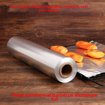 Tinfooliumahi majapidamistoidu tinfoolium alumiiniumfoolium grillküpsetuspann kaubanduslik õhufritüür küpsetamine Wang Xiaoxiang