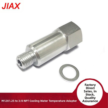 Automobilio LS variklio keitimo adapteris M12x1.5-3/8NPT prailgintas aušinimo vandens temperatūros adapteris skersmens keitimo sriegiui iš aliuminio