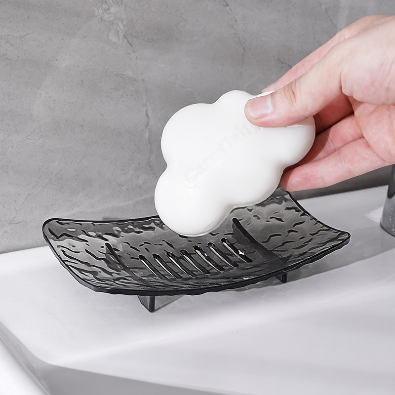 Σαπουνοθήκη με μοτίβο παγετώνα, σαπουνοθήκη αποστράγγισης, σαπουνοθήκη μπάνιου, πάγκος εργασίας για φοιτητική εστία, σαπούνι τουαλέτας χωρίς τρυπήματα