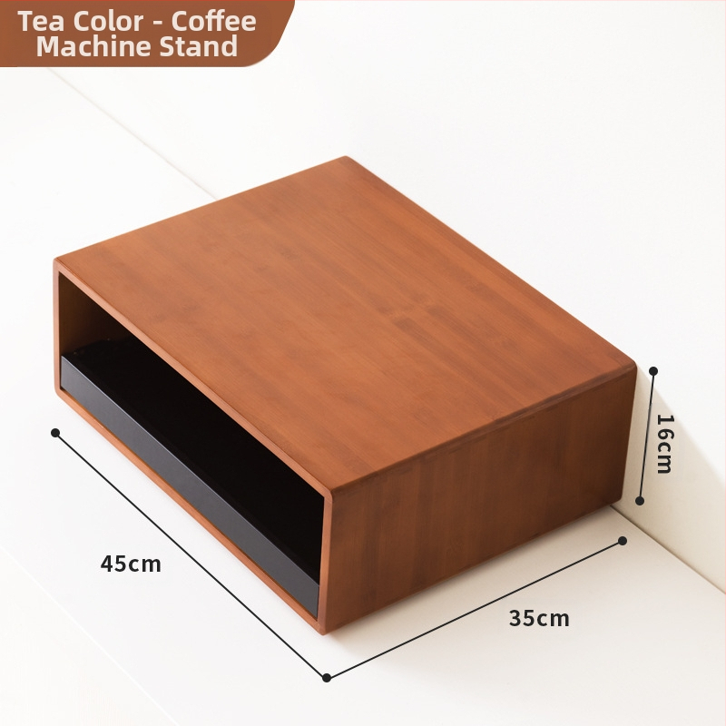 Kapszulás kávékiállító állvány, vízbár, stílusú asztal, teafilter tároló doboz, kávéfőző alapfiókos állvány