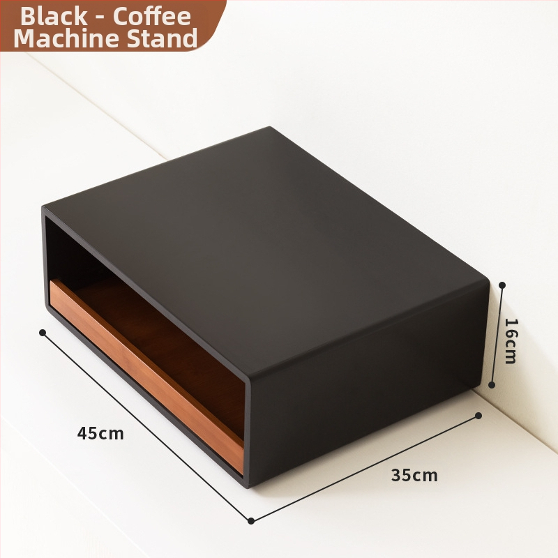 Kapszulás kávékiállító állvány, vízbár, stílusú asztal, teafilter tároló doboz, kávéfőző alapfiókos állvány